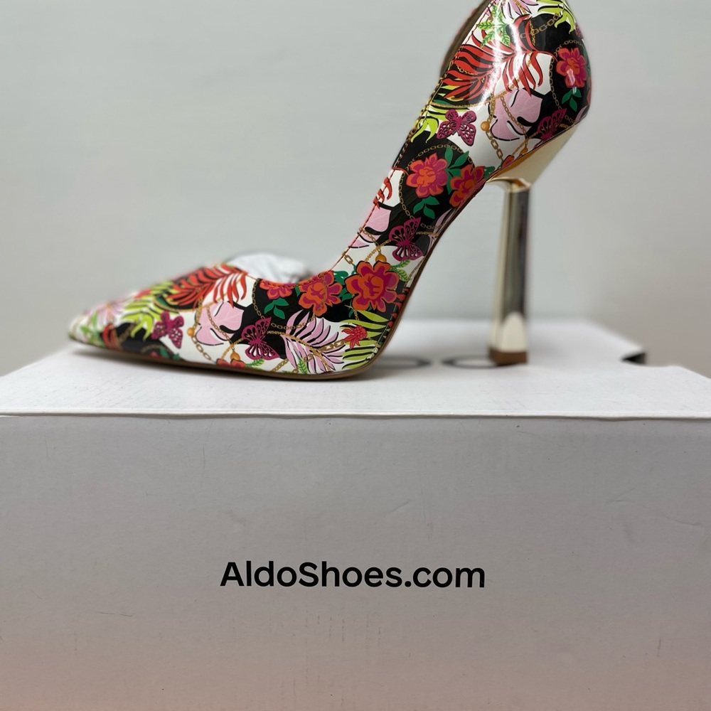 Aldo Women's Floral Stiletto Heels - Multicolor